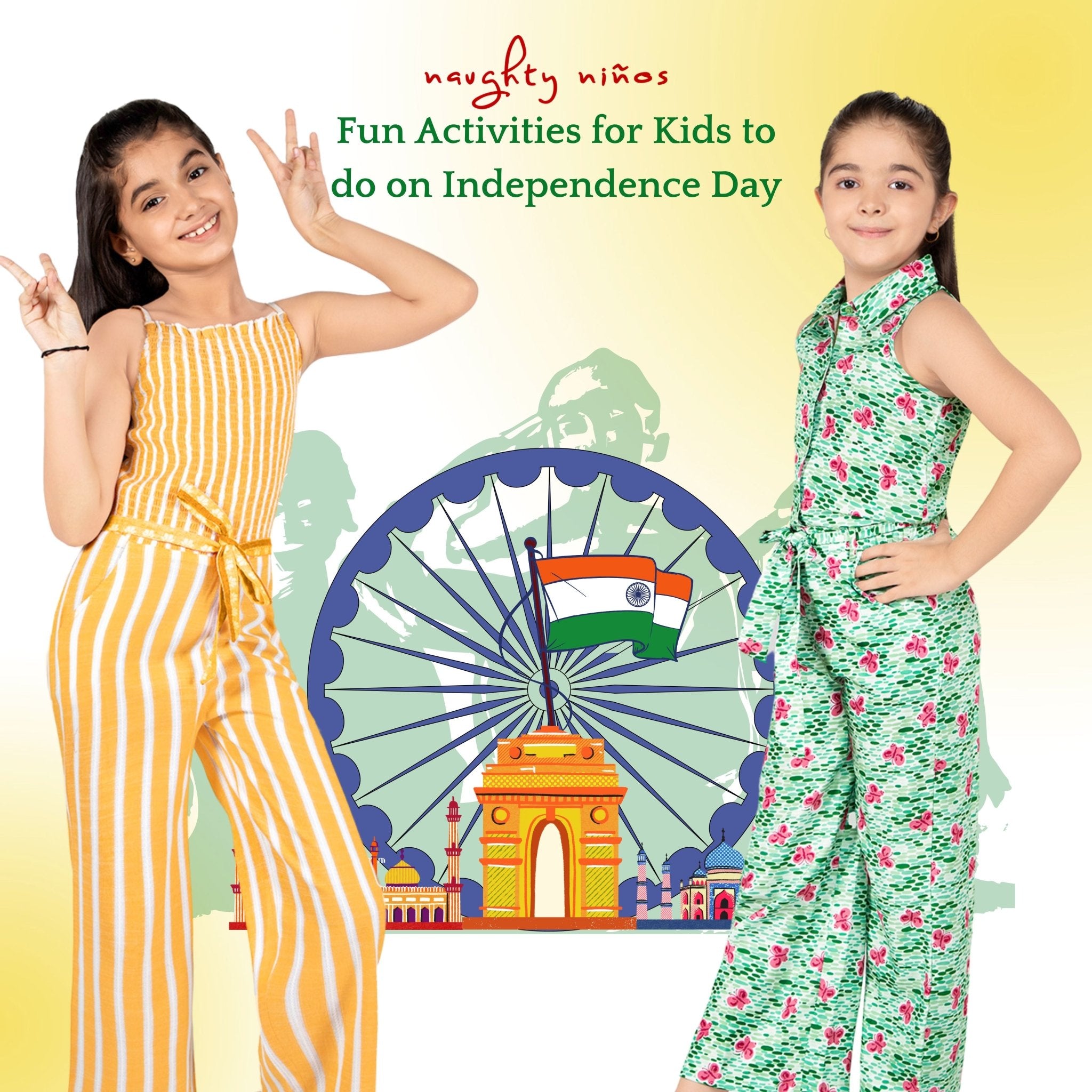 Fun Activities for kids to do on Independence Day - Naughty Ninos