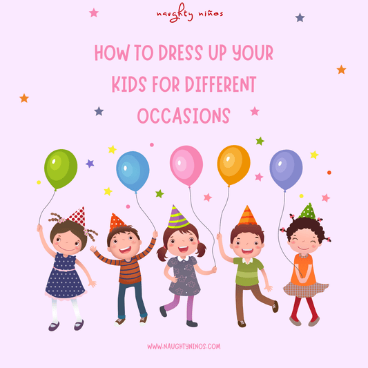 How to dress up your kids for different occasions