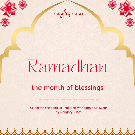 Radiant Ramadan: Celebrate the Spirit of Tradition with Ethnic Kidswear Dresses by Naughty Ninos