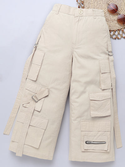 Cotton Ten Pockets Cargo for Girls & Boys