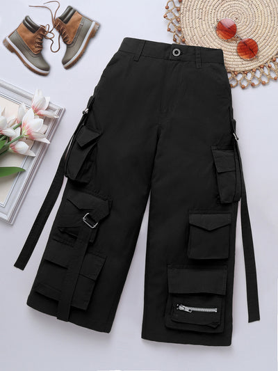 Cotton Ten Pockets Cargo for Girls & Boys